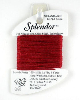 RBGL - Splendor - S-0820 - Ruby Red