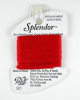 RBGL - Splendor - S-0821 - Medium Red