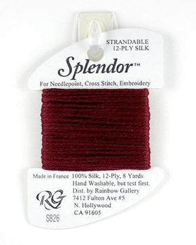 RBGL - Splendor - S-0826 - Burgundy
