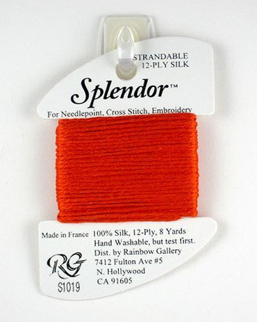 RBGL - Splendor - S-1019 - Orange Red