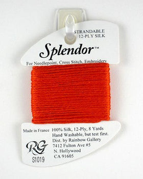 RBGL - Splendor - S-1019 - Orange Red