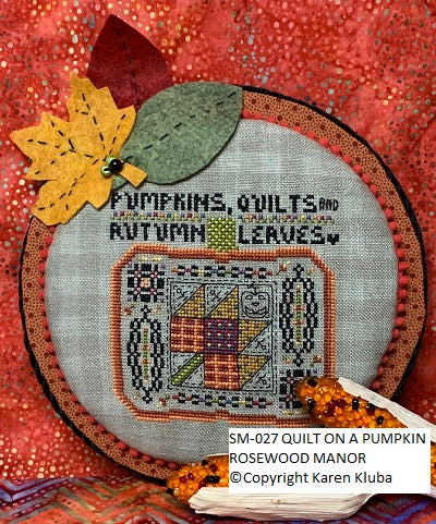 RWM - Quilts On A Pumpkin - SM-027