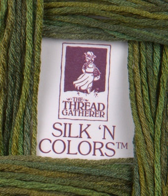 THGT - Silk'n'Colors - 0090 - Green Leaves