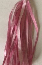 DKDY - Silk Ribbon - 4mm - 0001 - Raspberry Ripple