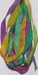 DKDY - Silk Ribbon - 4mm - 0149 - Mardi Gras
