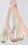 DKDY - Silk Ribbon - 7mm - 0083 - Peach Melba