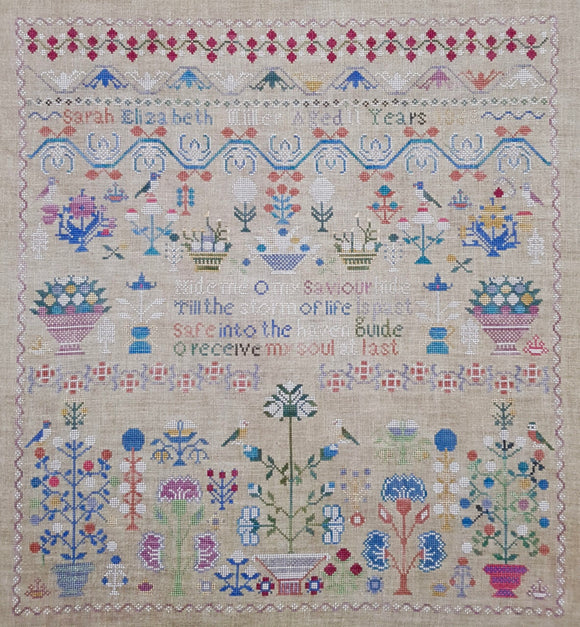 GPA - Sarah Elizabeth Miiller 1868 Sampler