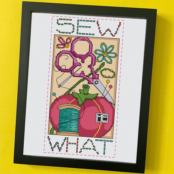 SPCL - Mary Engelbreit - Sew What - Cross Stitch Kit