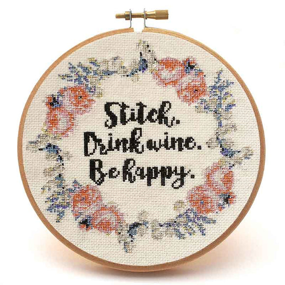 PCKF - Stitch & Drink Wine