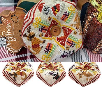 STPR - No. 009 - Merry Meowmas Biscornu