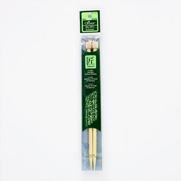 CLV - Takumi Bamboo Knitting Needles Single Pointed (9") No. 10.5