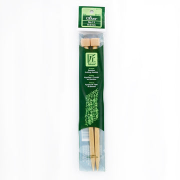 CLV - Takumi Bamboo Knitting Needles Single Pointed (9") No. 11