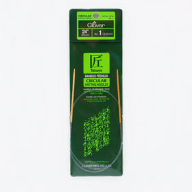 xxx-clv - Takumi Bamboo Knitting Needles Circular 24" No. 1 (2.25mm)