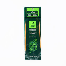 xxx-clv - Takumi Bamboo Knitting Needles Circular 24" No. 4 (3.50mm)