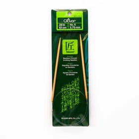 xxx-clv - Takumi Bamboo Knitting Needles Circular 24" No. 5 (3.75mm)