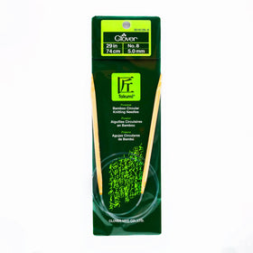 CLV - Takumi Bamboo Knitting Needles Circular 29" No. 8 (5.00mm)