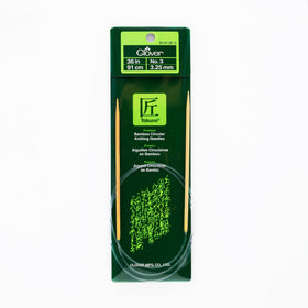 xxx-clv - Takumi Bamboo Knitting Needles Circular 36" No. 3 (3.25mm)