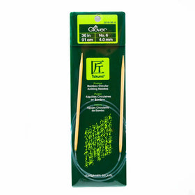 xxx-clv - Takumi Bamboo Knitting Needles Circular 36" No. 6 (4.00mm)