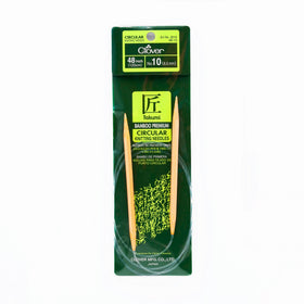 xxx-clv - Takumi Bamboo Knitting Needles Circular 48" No. 10 (6.00mm)