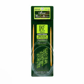 xxx-clv - Takumi Bamboo Knitting Needles Circular 48" No. 5 (3.75mm)