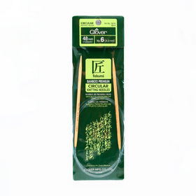 xxx-clv - Takumi Bamboo Knitting Needles Circular 48" No. 6 (4.00mm)