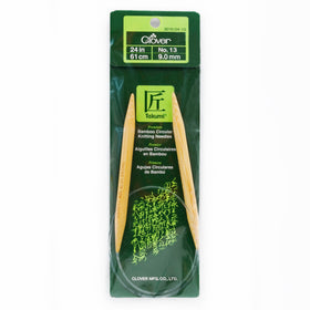 xxx-clv - Takumi Bamboo Knitting Needles Circular 24" No. 13 (9.00mm)
