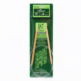 xxx-clv - Takumi Bamboo Knitting Needles Circular 36" No. 9 (5.50mm)