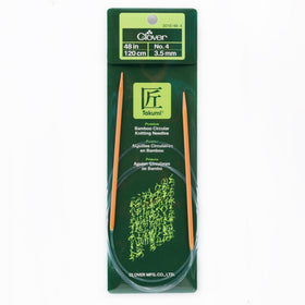 xxx-clv - Takumi Bamboo Knitting Needles Circular 48" No. 4 (3.50mm)
