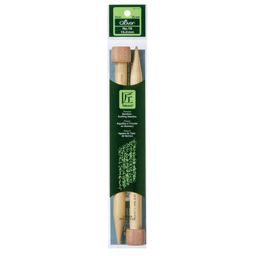 CLV - Takumi Bamboo Knitting Needles Single Pointed (10") No. 19