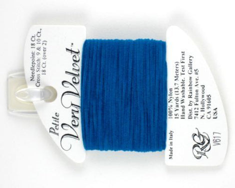 RBGL - Very Velvet - Petite - V-0617 - Peacock Blue