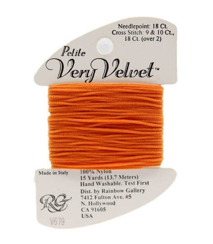 RBGL - Very Velvet - Petite - V-0679 - Bright Orange
