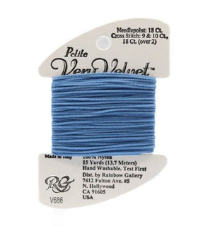 RBGL - Very Velvet - Petite - V-0686 - Wedgewood