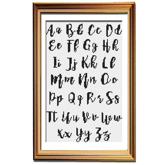 PRSC - Vintage Sass Alphabet I
