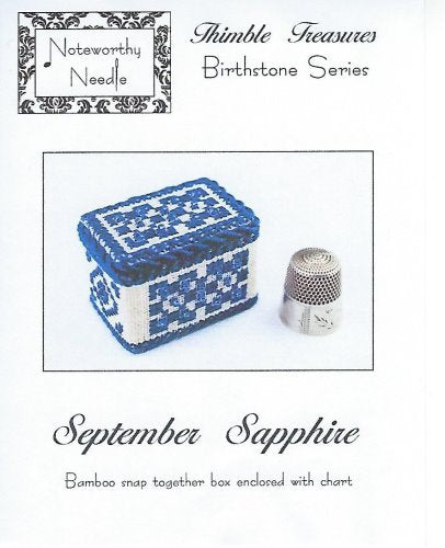 NWND - Thimble Treasures - Birth Stone Series: 09 - September Sapphire