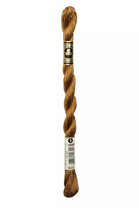 DMC - Perle #08 - 0420 - Dark Hazelnut Brown
