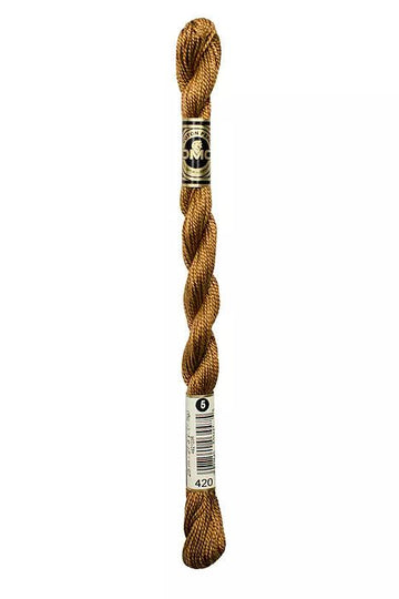 DMC - Perle #08 - 0420 - Dark Hazelnut Brown