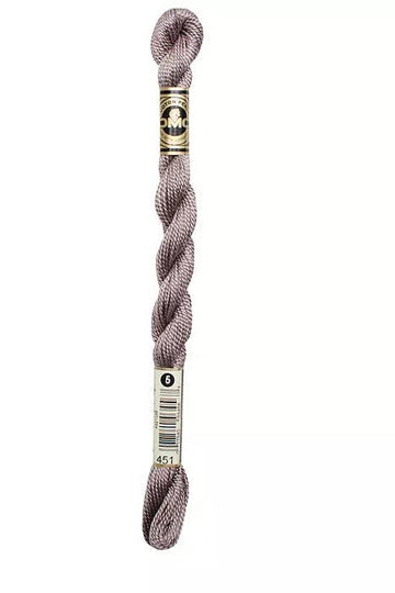 DMC - Perle #08 - 0451 - Dark Shell Grey
