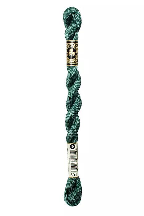 DMC - Perle #08 - 0501 - Dark Blue Green