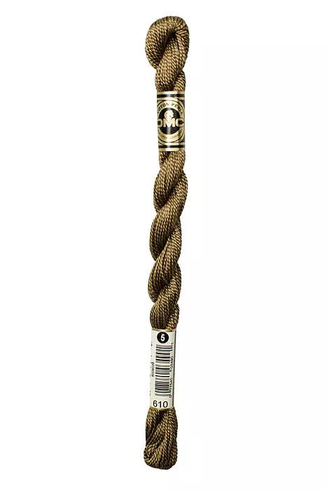 DMC - Perle #08 - 0610 - Dark Drab Brown