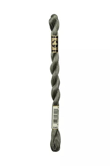 DMC - Perle #08 - 0646 - Dark Beaver Grey