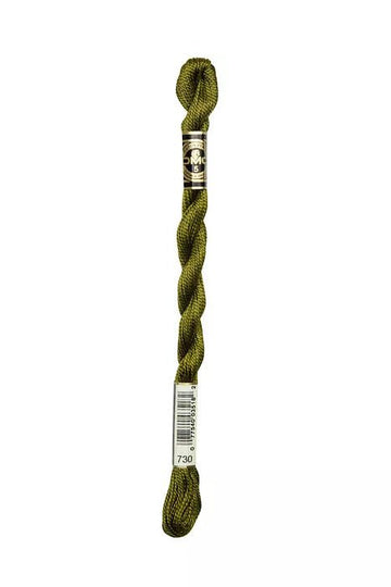 DMC - Perle #08 - 0730 - Very Dark Olive Green