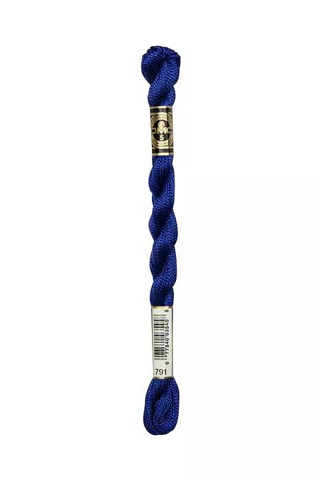 DMC - Perle #08 - 0791 - Very Dark Cornflower Blue