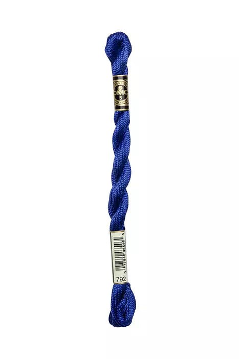 DMC - Perle #08 - 0792 - Dark Cornflower Blue