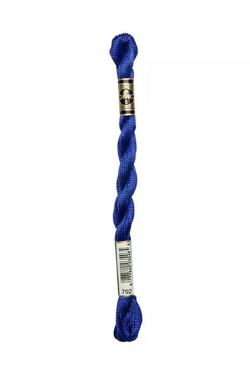 DMC - Perle #08 - 0792 - Dark Cornflower Blue