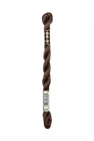 DMC - Perle #08 - 0839 - Dark Beige Brown