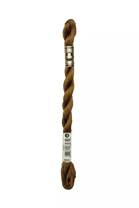 DMC - Perle #08 - 0869 - Very Dark Hazelnut Brown