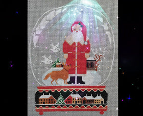 TPP - Swallow and Santa Snow Globe