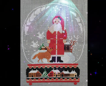 TPP - Swallow and Santa Snow Globe