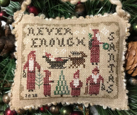 HMSP - XM-018 - Santa Ornament - Never Enough Santas