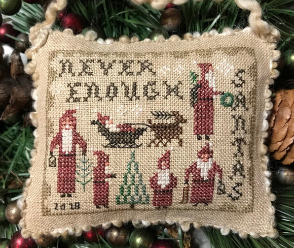 HMSP - XM-018 - Santa Ornament - Never Enough Santas